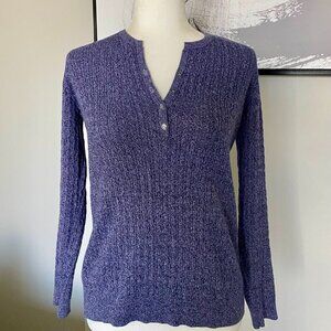 Purple Lightweight Knit Sweater XS Like New!